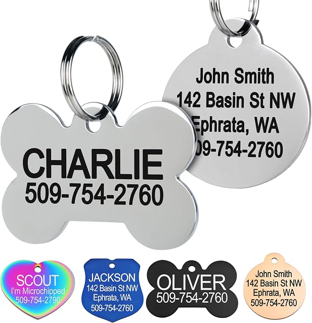 Personalized Pet ID Tag